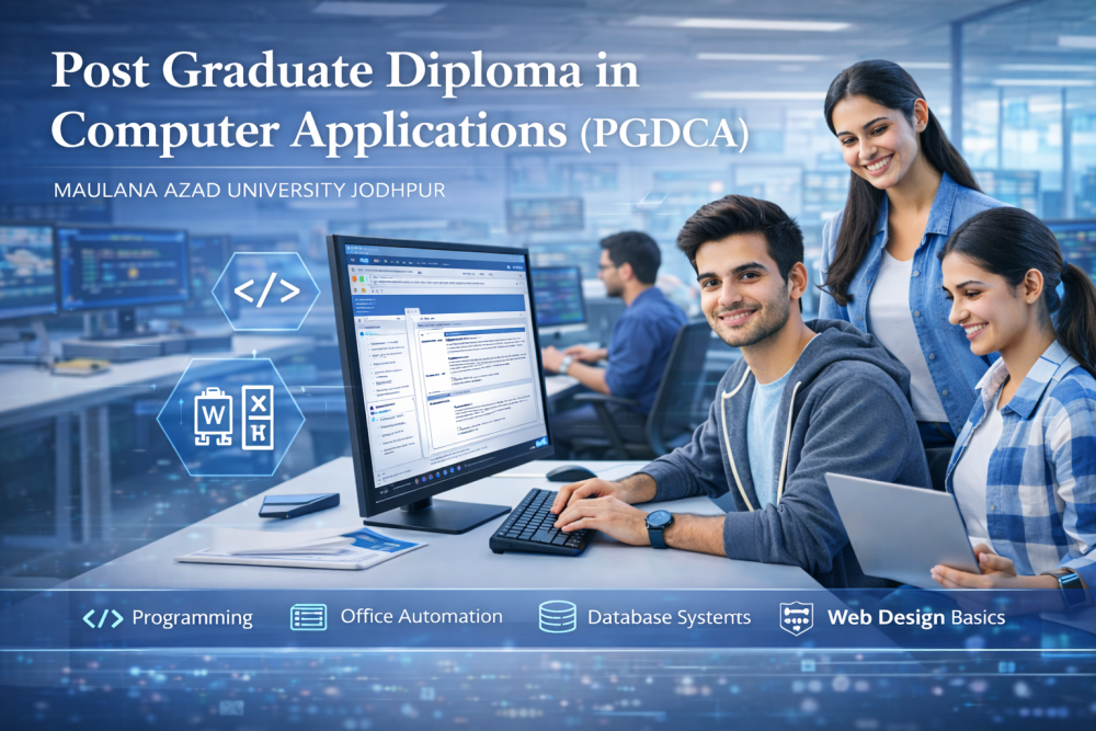 Post Graduate Diploma in Computer Applications (PGDCA)